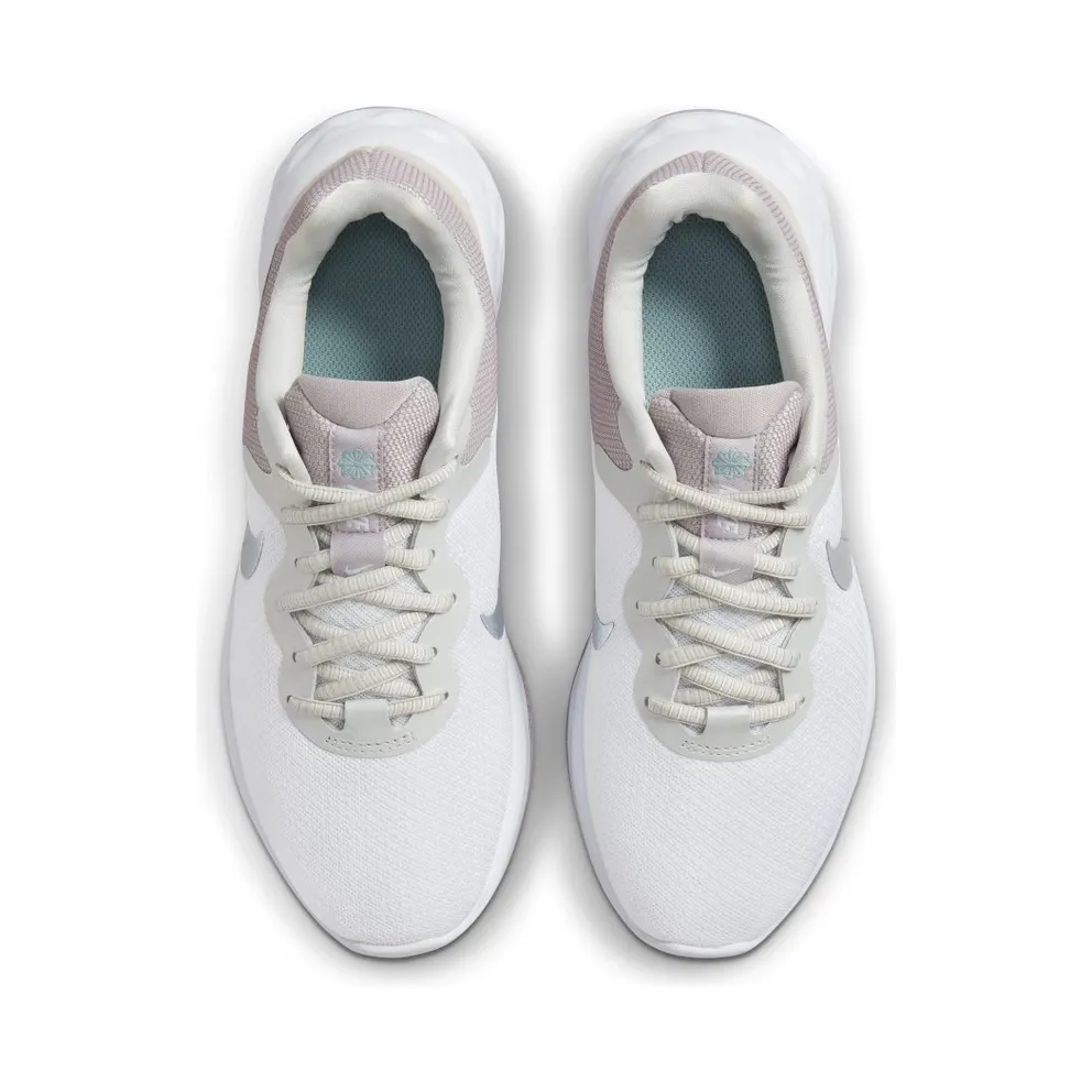 Nike Revolution 6 Next Nature Premium Road Running White 50% Sustainable Materials (DC9007-111)