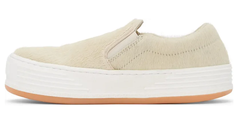 Palm Angels Beige Snow Slip Sneakers (PWIA040F21LEA0016101) (3)