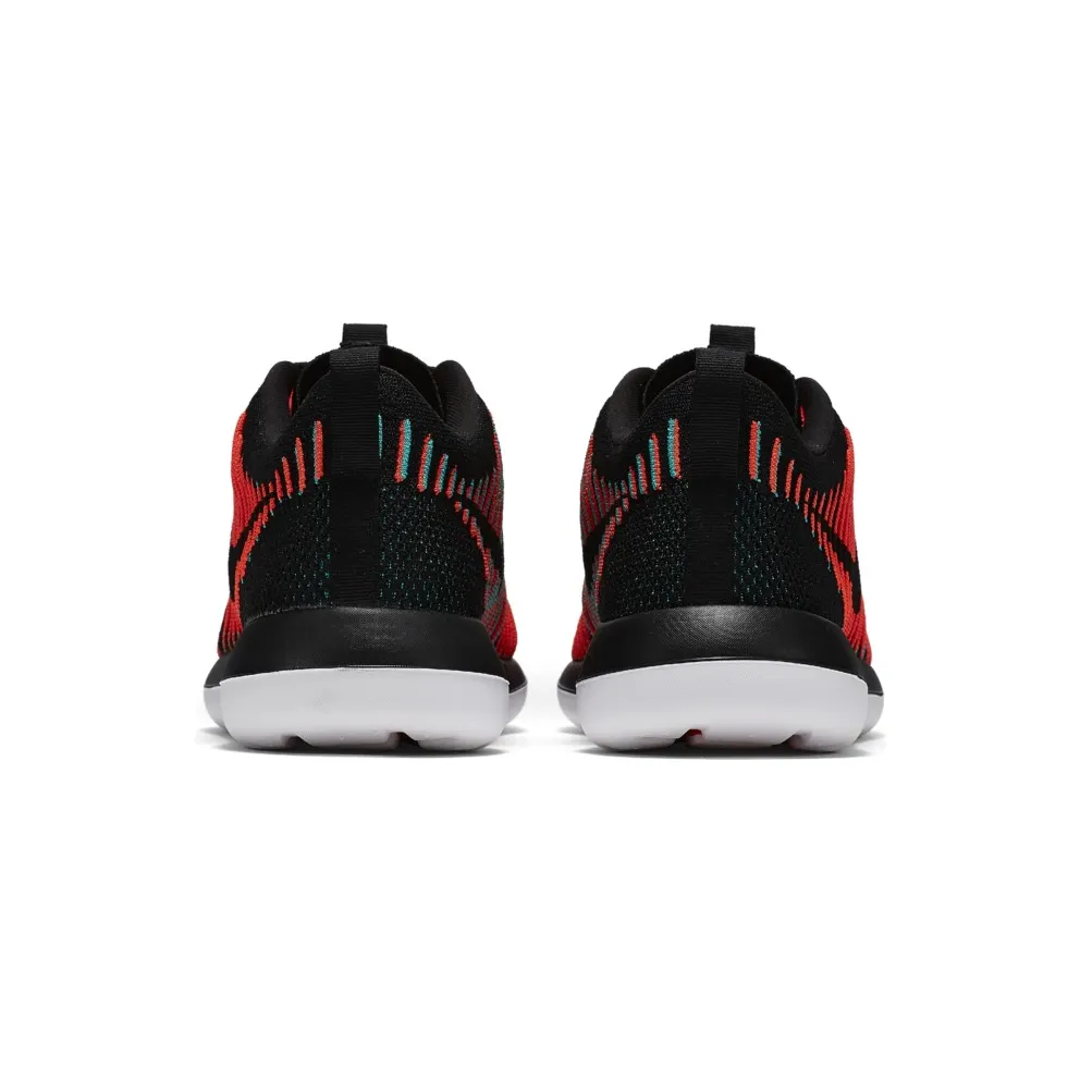Nike Roshe Two Flyknit Bright Crimson Black/Bright Crimson-Clear Jade-Black (844833-003)