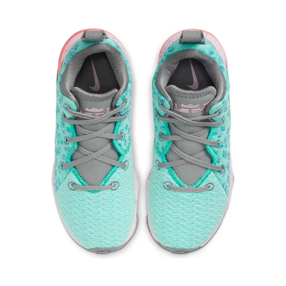 Nike LeBron 17 South Beach (PS) Light Aqua/Particle Grey (BQ5595-444)