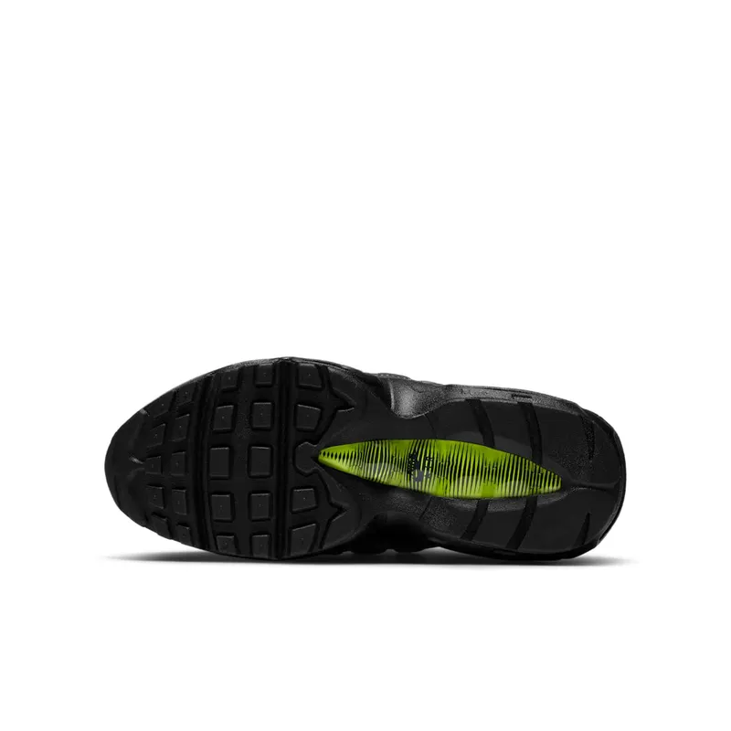 Nike Air Max 95 OG Neon 2020 (GS) Black/Neon Yellow-Light Graphite (CZ0910-001)