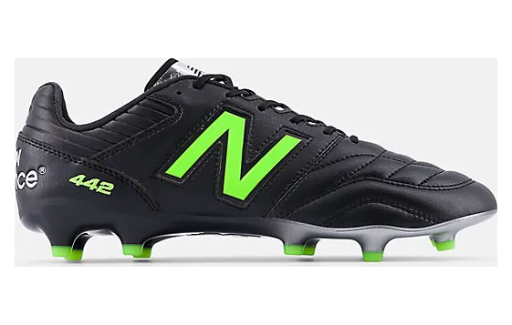 NEW BALANCE 442 PRO FG V2 “Black / Pixel Green” (MS41FMS2)