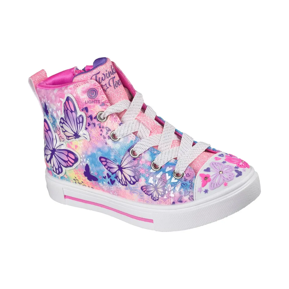 Skechers Twinkle Toes: Twi-Lites 2.0 “Flutter Daydream Sneaker Heet Pink” (314807LHPMT)