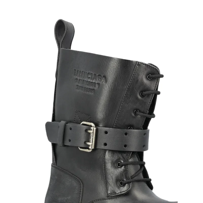 Balenciaga Venom Lace-up “Black” (873427 WBEQ4 1081)