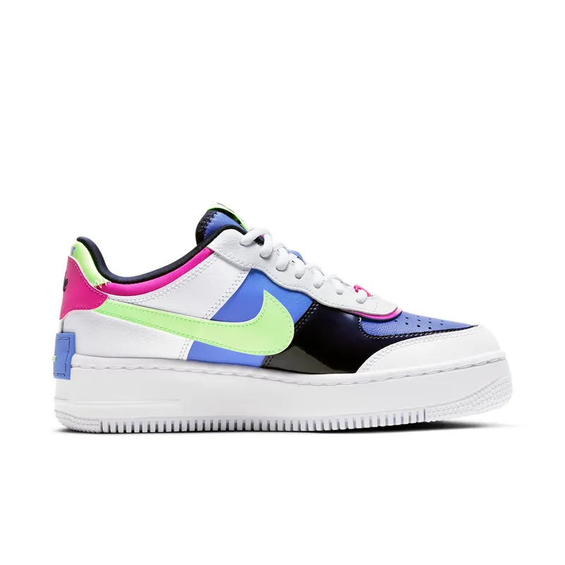 Nike Air Force 1 Shadow White Sapphire (W) (2020) (CJ1641-100)