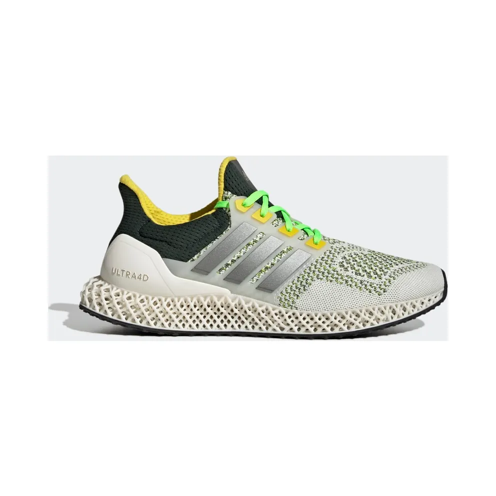 Adidas Ultra 4D Cloud White / Night Metallic / Beam Yellow (GZ1336)