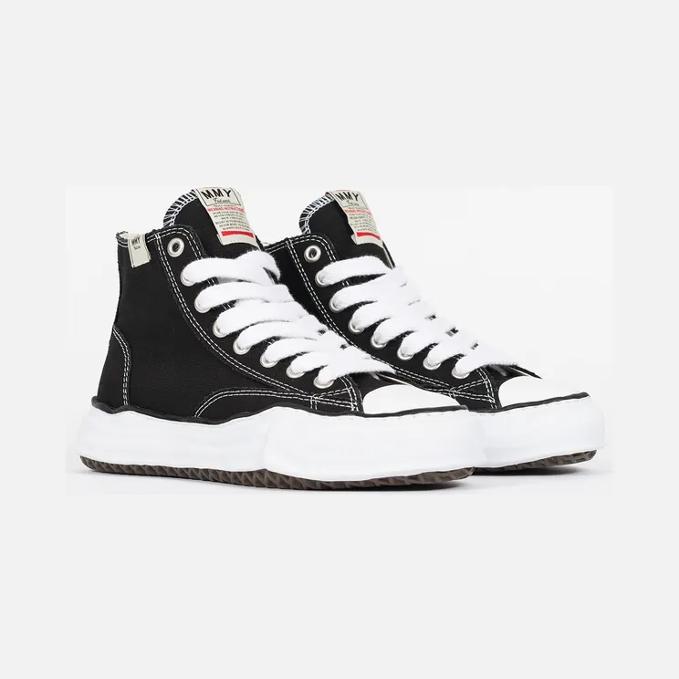 Maison Mihara Yasuhiro Peterson OG Sole Canvas High Black (A01FW701-BLK)