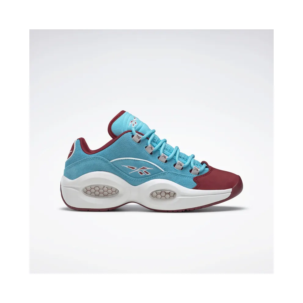 Reebok QUESTION LOW Digital Blue / Classic Burgundy / Cloud White (GZ0990)