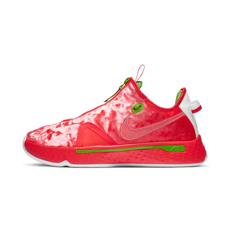 Nike PG 4 Red “Crimson / Green Apple / Volt / White” (CD5079-602)