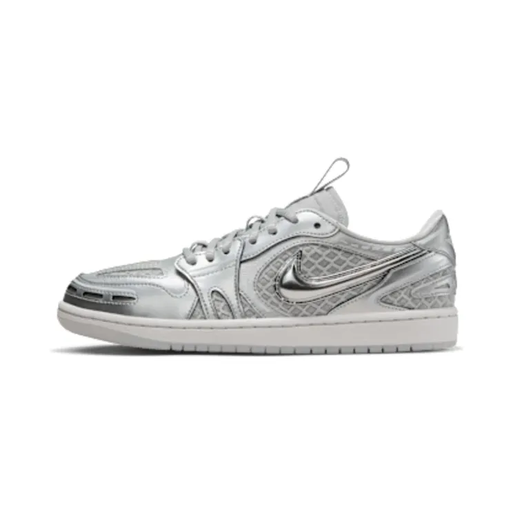 Air Jordan 1 Low Method of Make V3 “Neutral Grey / White / Pewter Grey / Metallic Silver” (HQ2186-002)