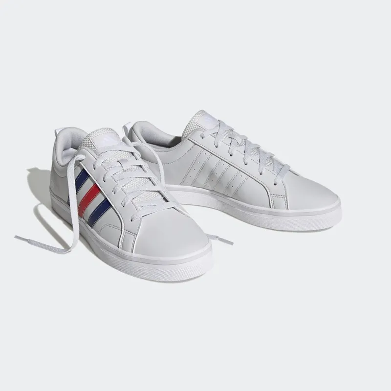 Adidas VS Pace 2.0 Lifestyle Skateboarding 3-Stripes Branding Synthetic Nubuck Dash Grey / Victory Blue / Cloud White (HP6013)