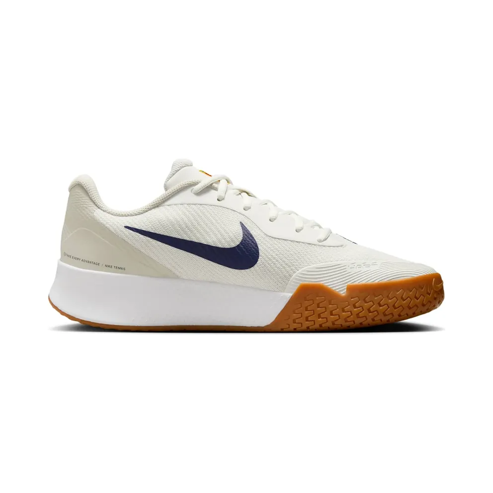 Nike Court Vapor Lite 3 HC Summit White Light Bone Gum Medium Brown Binary Blue (FZ2155-100)