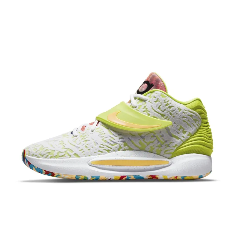 Nike KD 14 White Lime Green (CZ0170-101)