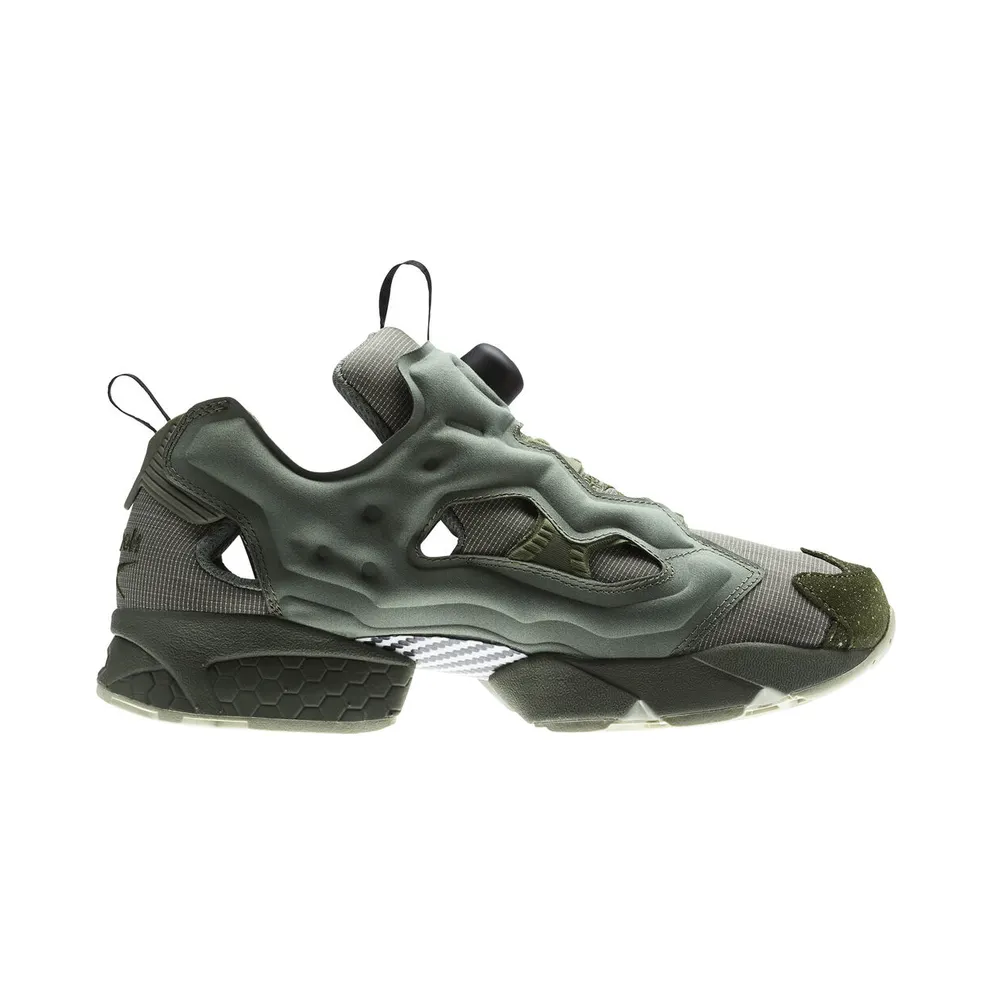 Reebok Instapump Fury Military Green Hunter Green/Mystic Grey-Teal (Other Brands Reebok)