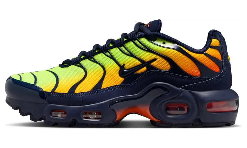 Nike Air Max Plus “Lemon Venom / Hyper Crimson / Laser Orange / Blackened Blue” (CD0609-700)