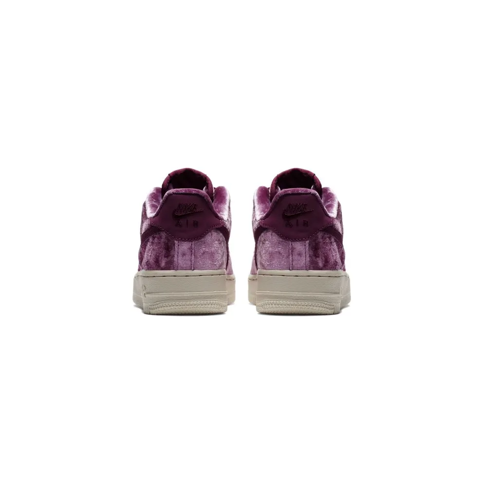 Nike Air Force 1 Low Crushed Velvet (GS) Tea Berry/Tea Berry-Bordeaux (849345-601)