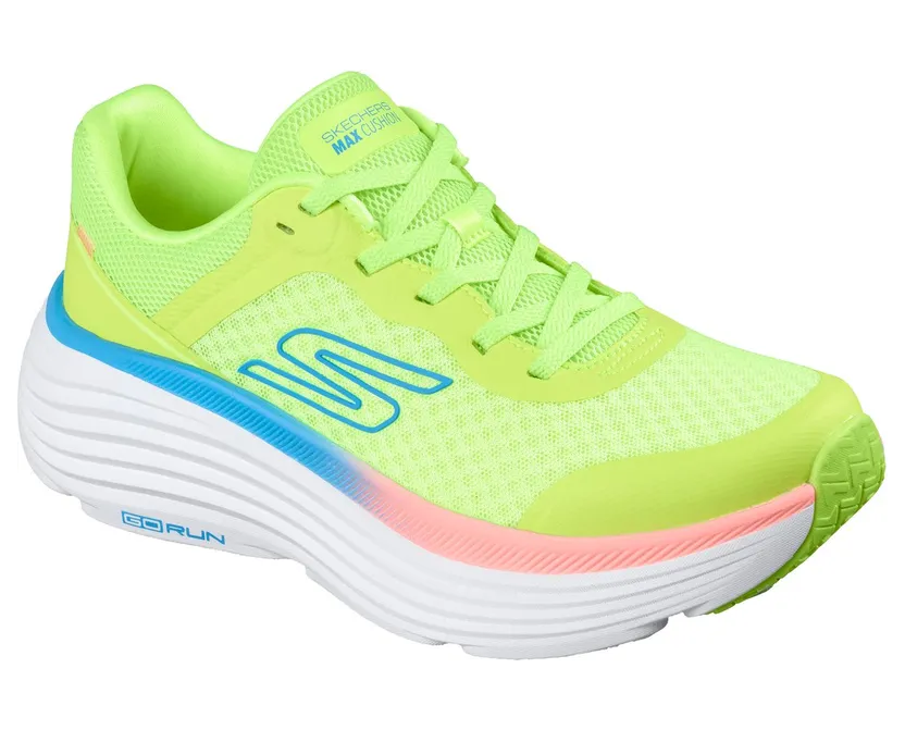 skechers-max-cushioning 129470_LIME