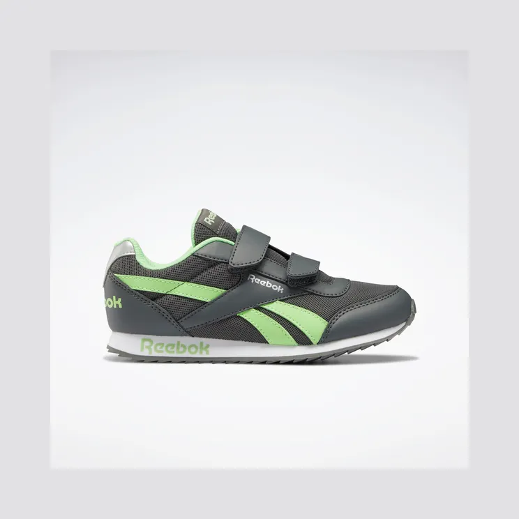 Reebok Royal Classic Jogger 2 Schoenen Essential Grey / Semi Neon Mint / Silver Metallic