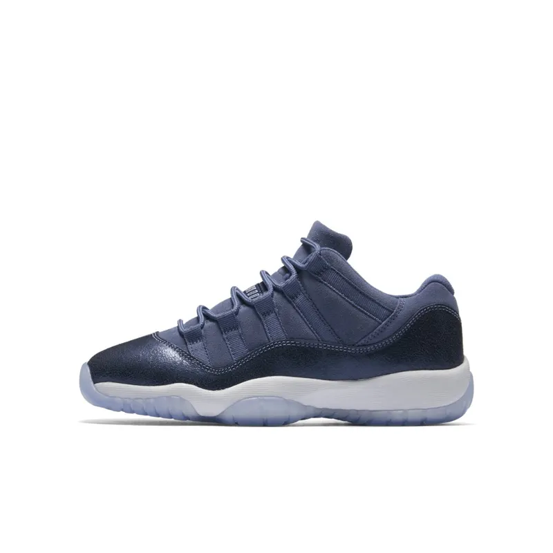 Jordan 11 Retro Low Blue Moon (GS) Blue Moon/Polarized Blue-Binary Blue (580521-408)