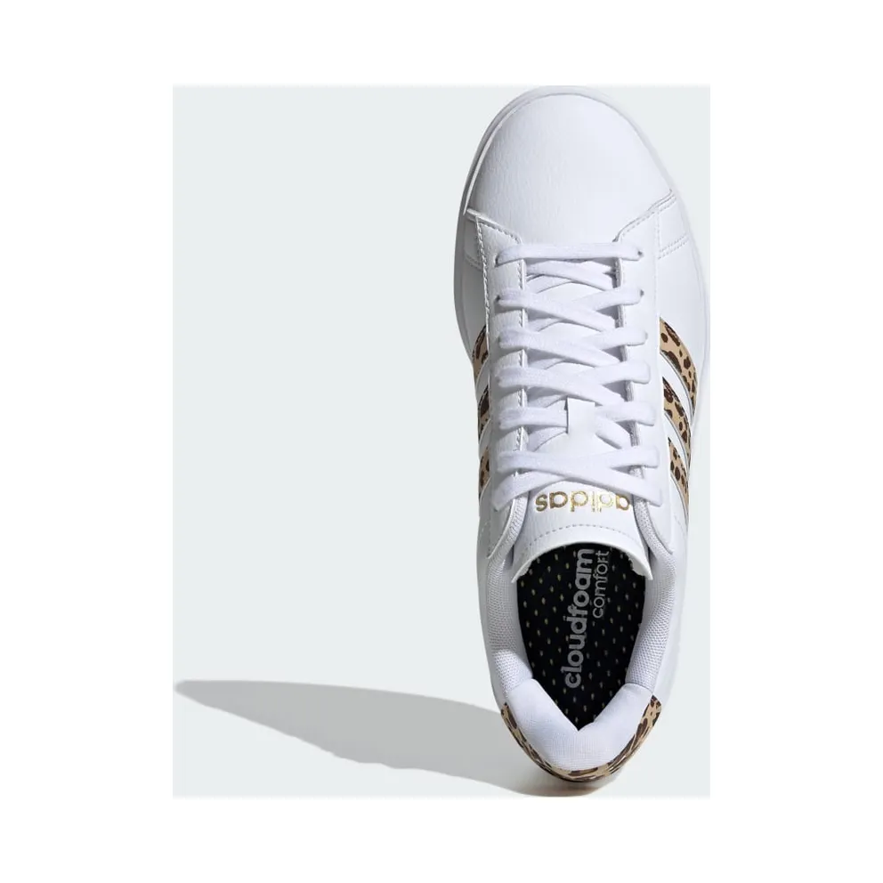 Adidas Grand Court 2.0 Cloud White / Magic Beige / Matte Gold (ID2994)