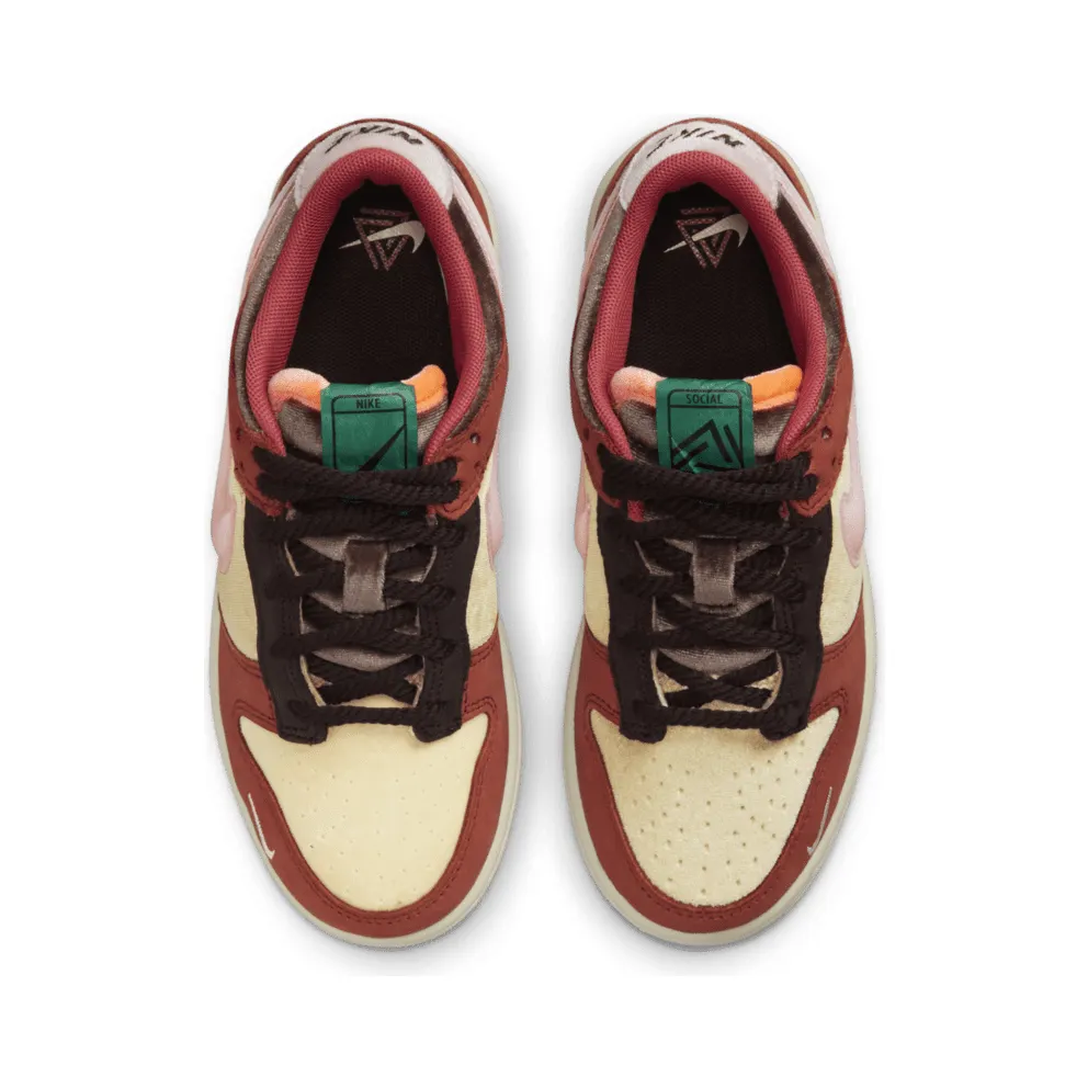 Nike Dunk Low Social Status Free Lunch Chocolate Milk (PS) (DM3349-700)