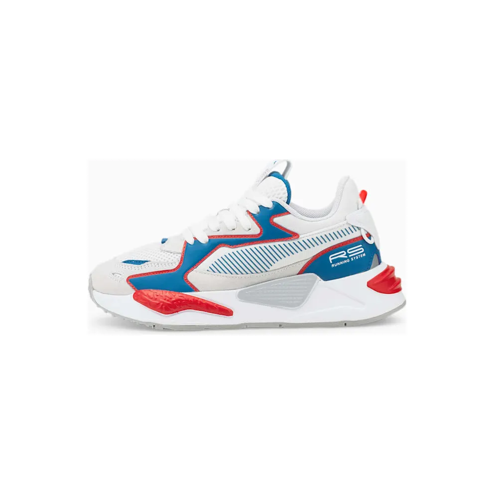 PUMA Rs-Z Outline Youth White/Vallarta Blue/High Risk Red (384723-01)
