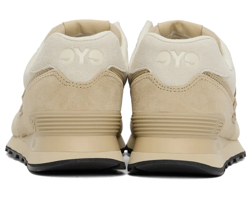 Junya Watanabe New Balance Edition 574 Classic “Beige/Off-White” (WJ-K192-100) (2)