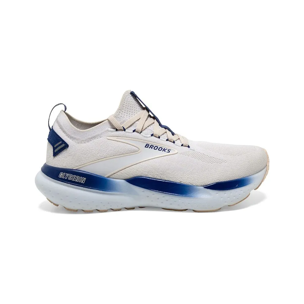 Brooks Glycerin StealthFit 21 White Marshmallow Blue (110421-1D-122)