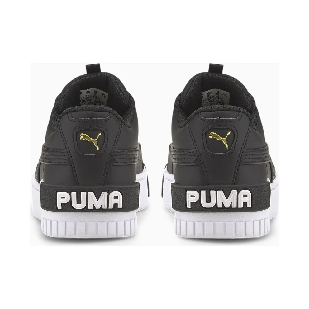 Puma Cali Sports Kids White/Black (374187-02)