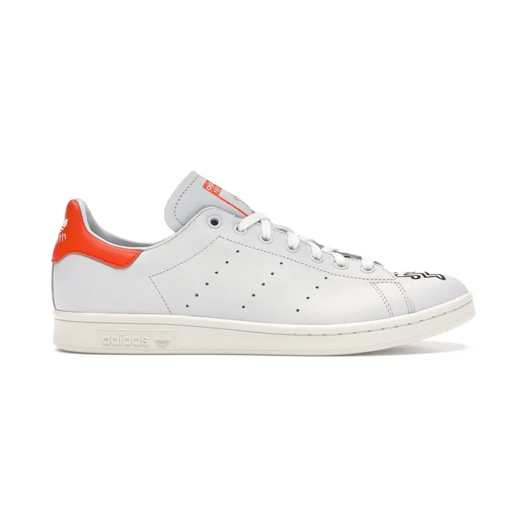 Adidas Keith Haring x Stan Smith ‘Pop Art’ Crystal White/Orange/Chalk White (EE9295)