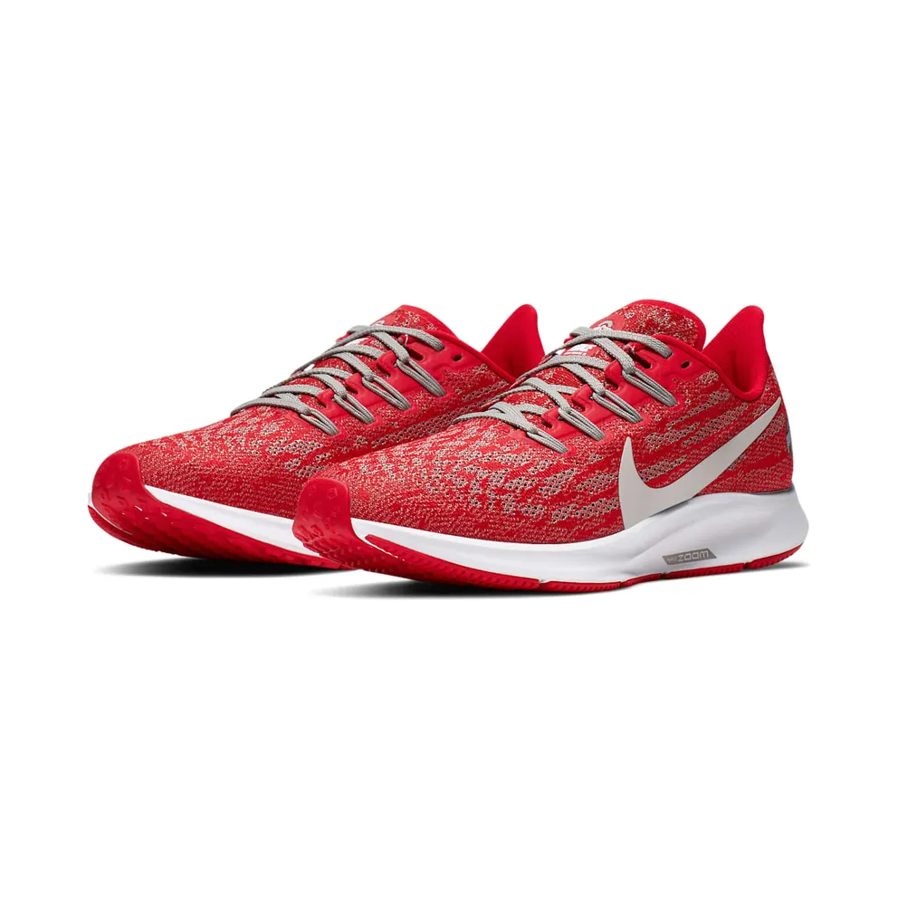 Nike Air Zoom Pegasus 36 Ohio State (W) University Red/Pewter Grey-Pewter Grey (CI2048-600)