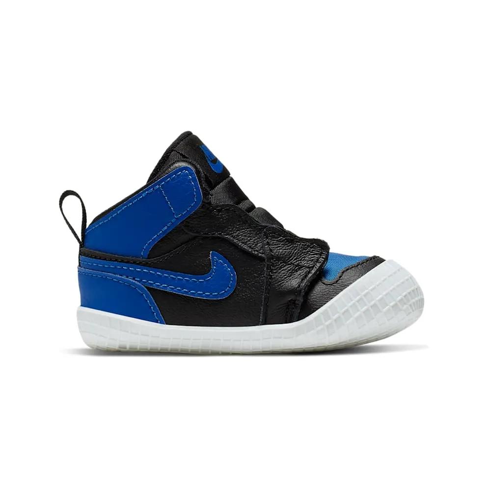 Jordan 1 Crib Bootie Royal (TD) Black/Varsity Royal-White (AT3745-007)