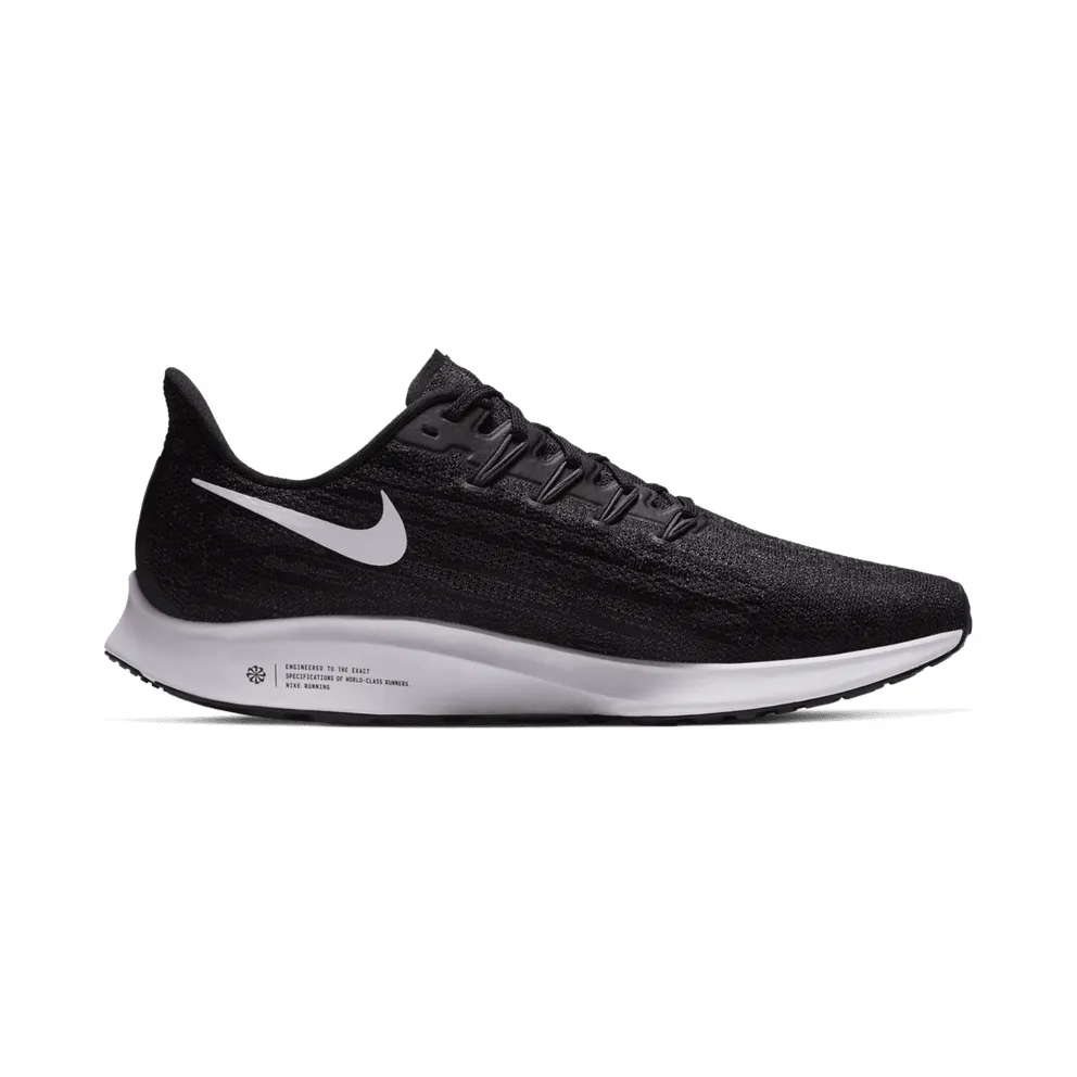 Nike Air Zoom Pegasus 36 Black White Black/White-Thunder Grey (AQ2203-002)