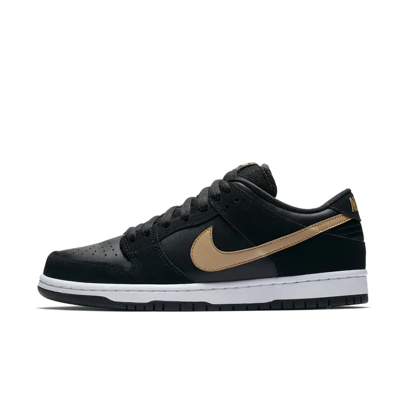 Nike SB Dunk Low Takashi (2018) Black/Metallic Gold-White (BQ6817-002)