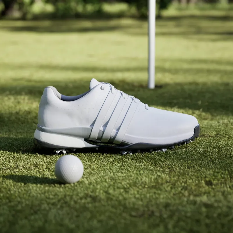 adidas Tour360 24 Golf Cloud White Silver Metallic (IF0244)