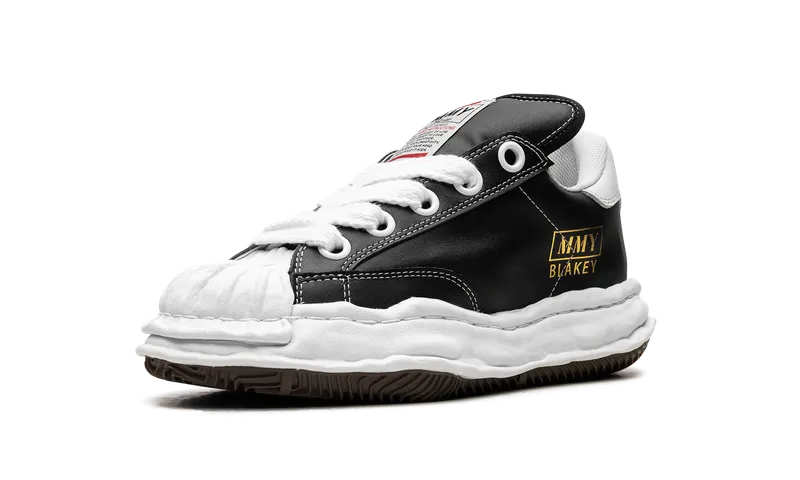 Maison Mihara Yasuhiro Blakey Low OG Puffer Sole “Black/White” (A12FW723-BLKWHT)