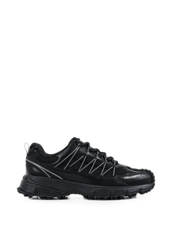Karl Lagerfeld Orion Trail panelled lace-up – Black (KLL58526999)
