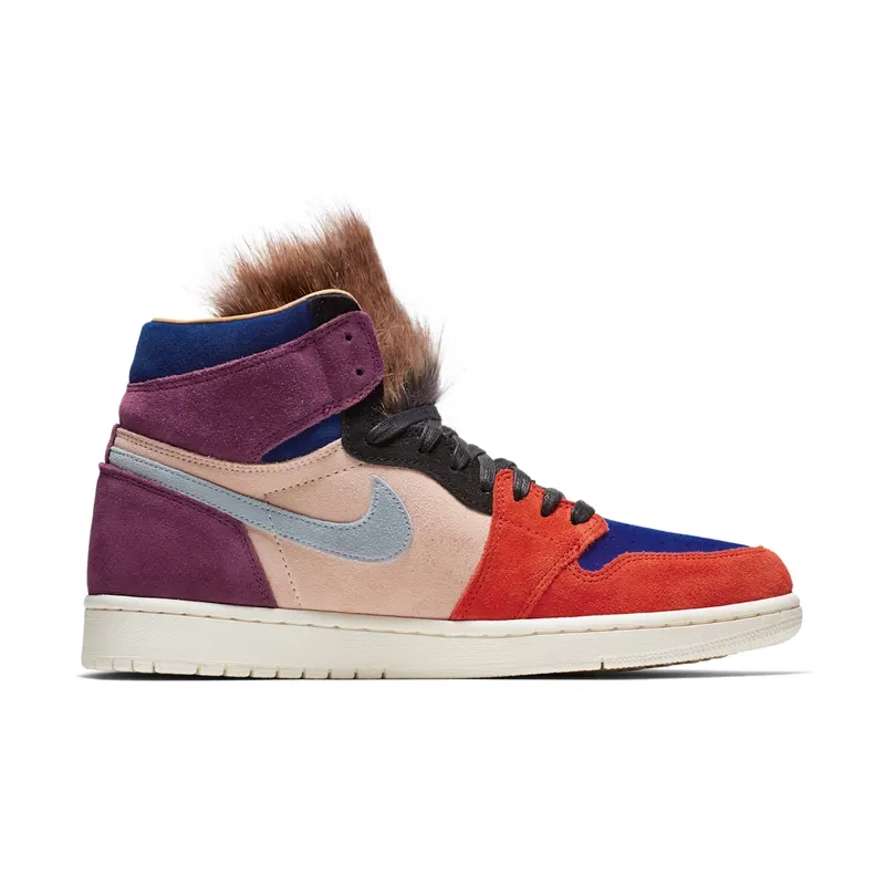 Jordan 1 Retro High Aleali May Court Lux (W) Bordeaux/Light Armory Blue-Sunset Tint (BV2613-600)