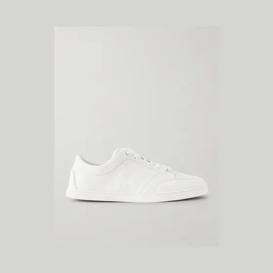 Christian Louboutin Chambelisneak Embellished Perforated Leather Sneakers White (1260324)