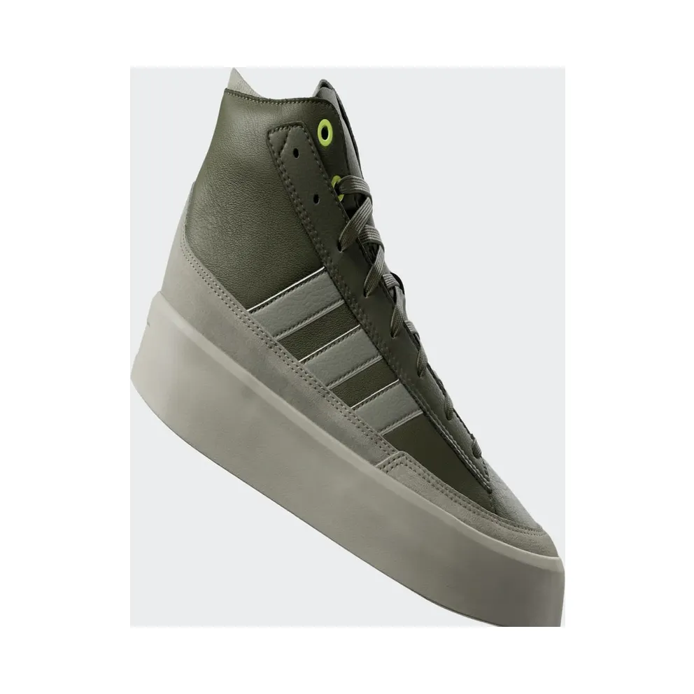 adidas ZNSORED Hi Olive Strata / Silver Pebble / Pulse Lime (IE9415)