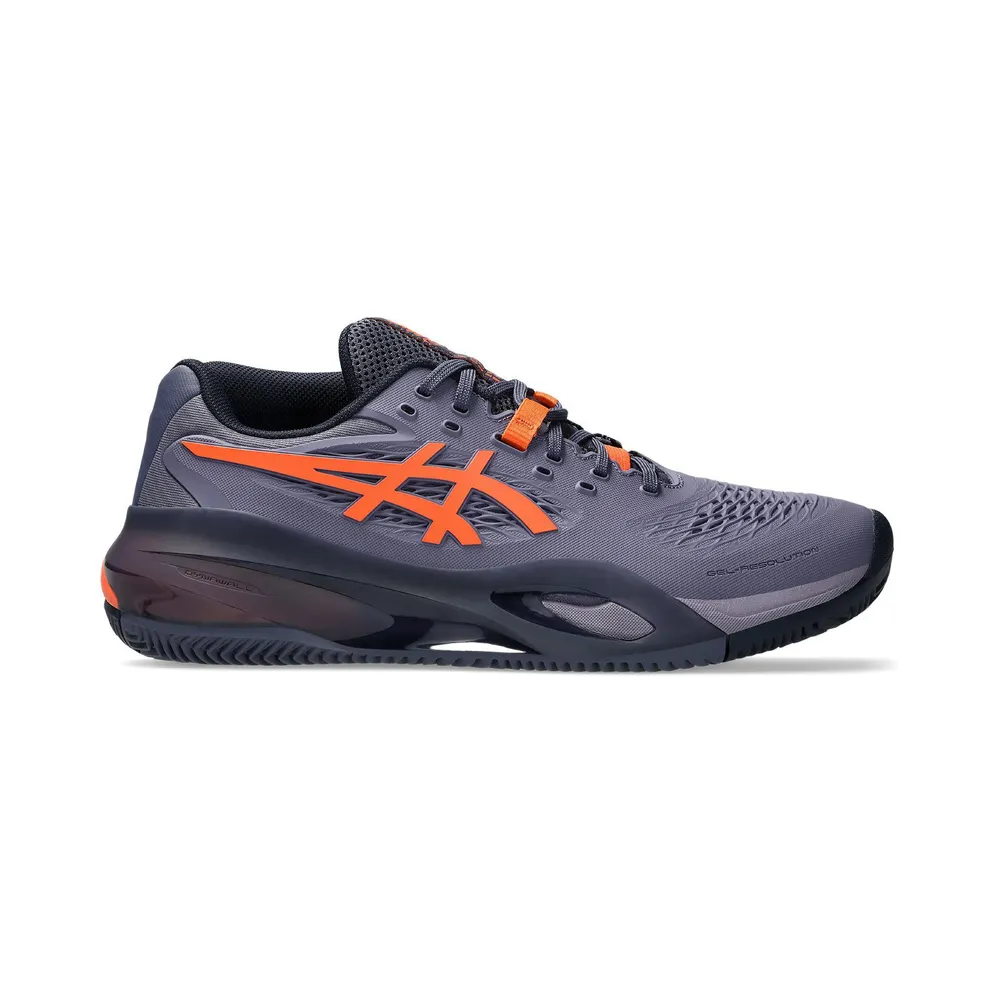 ASICS Gel-Resolution X Clay Greyish Purple Nova Orange (1041A485-500)