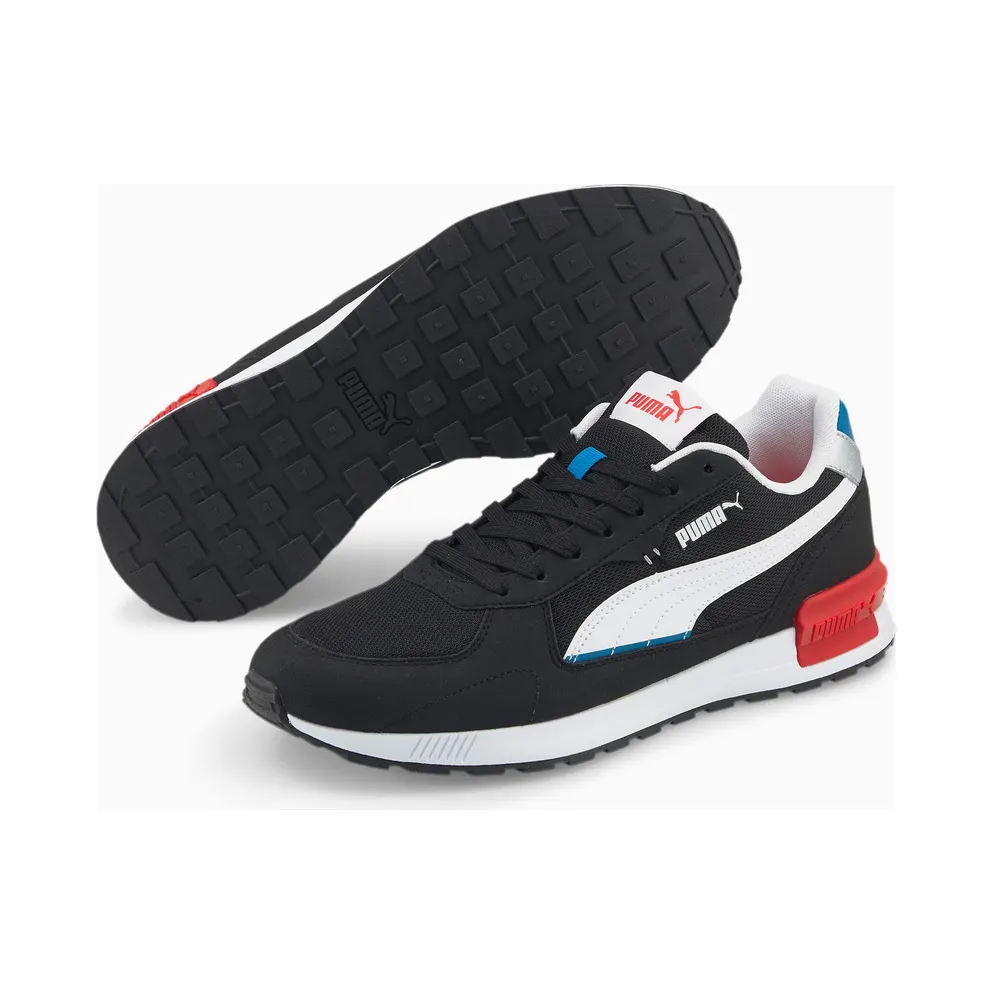 Men’s PUMA Gravito Black/White/Mykonos Blue (380738-11)