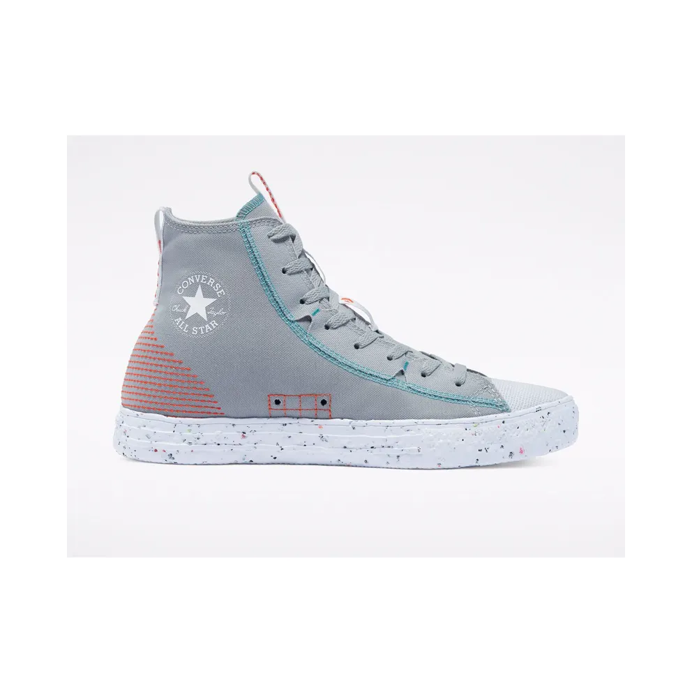 Converse Summer Daze Chuck Taylor All Star Crater-High Top Ash Stone/Bright Poppy/White (170827C)