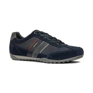 Geox Wells Navy / Nachtblauw / Aardetinten / Kersrood (U52T5C022ME-CF47J)