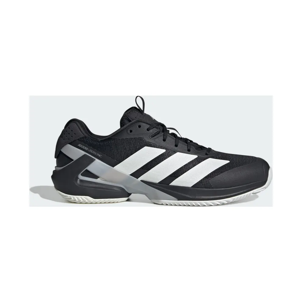 Adidas Adizero Ubersonic 5 Clay Tennisschuhe Core Black / Zero Metalic / Grey Two (IH2525)