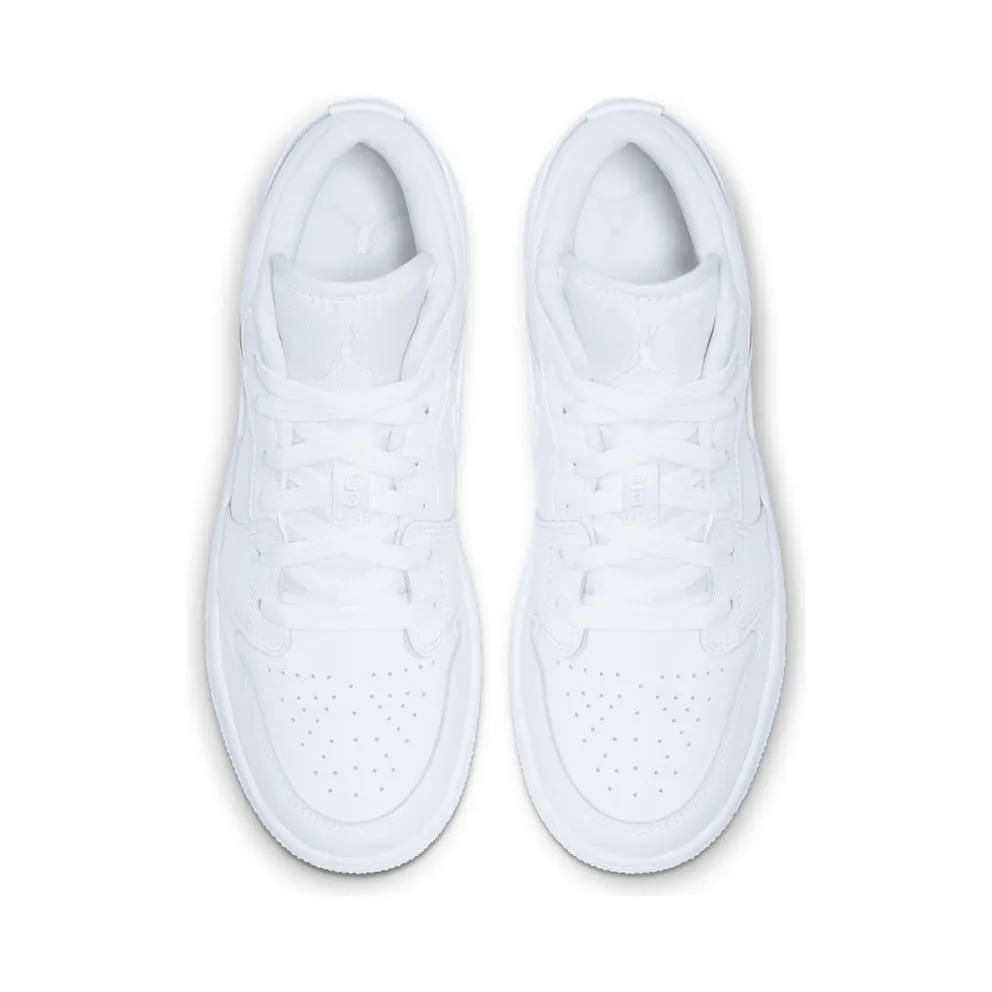 Jordan 1 Low Triple White Logo (553560-126)