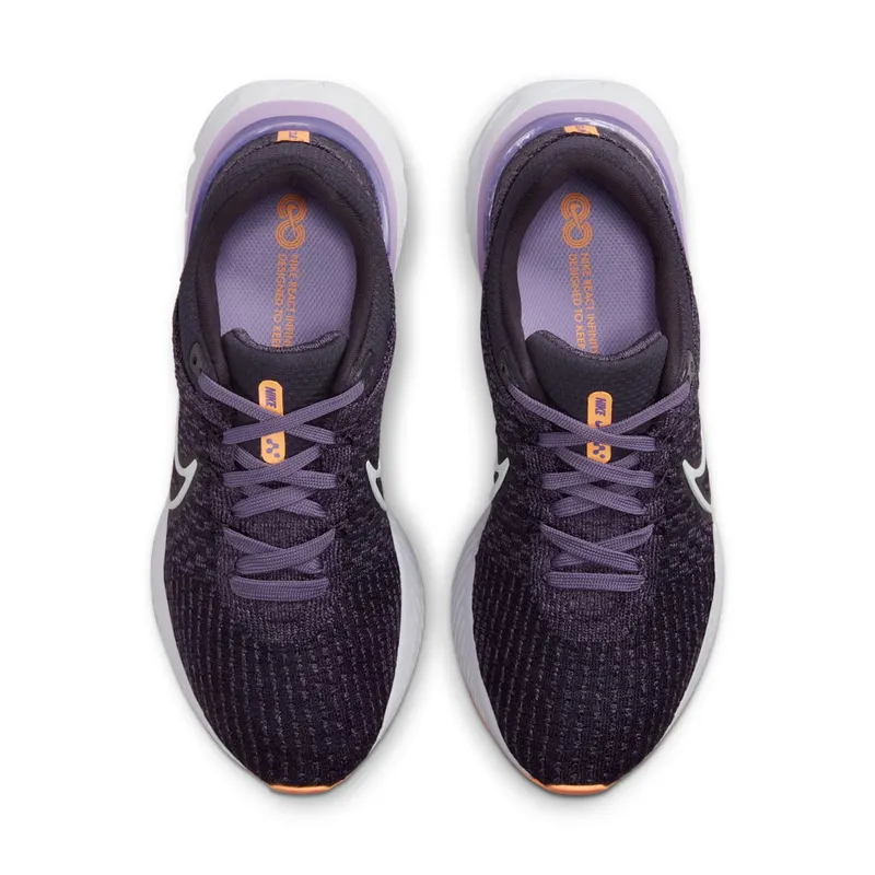 Nike React Infinity Run Flyknit 3 Road Running Purple (DD3024-502)