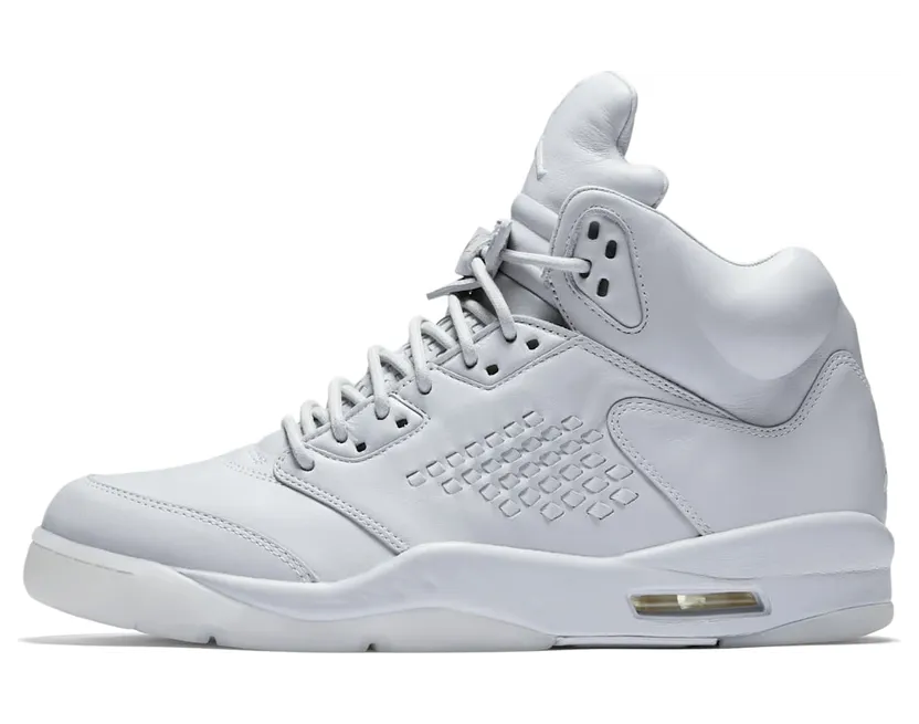 Air Jordan Nike AJ V 5 Retro “Pure Platinum / Metallic Gold” (881432-003)