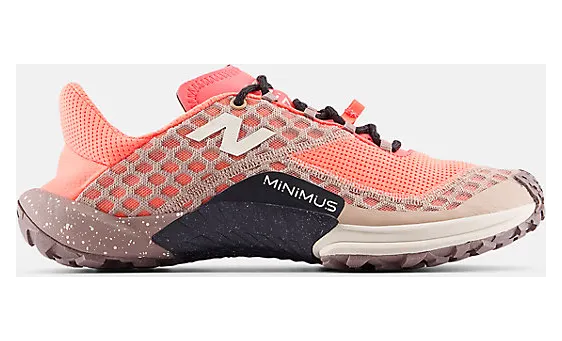 New Balance Minimus Trail Urgent Red Flat Taupe Bisque (MTM10CH1)