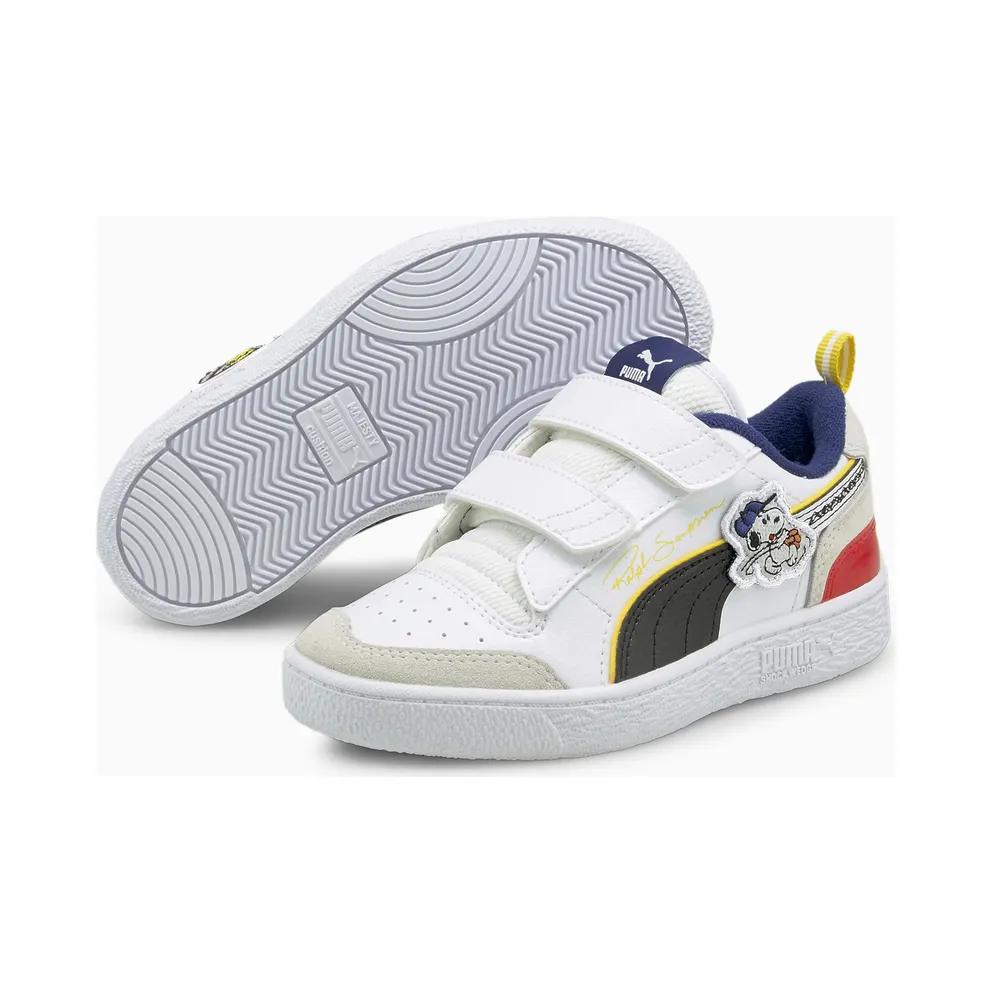Puma x PEANUTS Ralph Sampson V Kids White/Black (375794-01)